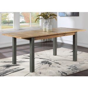 Urban Elegance Reclaimed Wood Furniture 200cm Extending Dining Table VPR04B