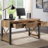 Urban Elegance Reclaimed Wood Furniture Home Office Desk Dressing Table VPR06A