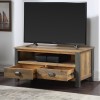 Urban Elegance Reclaimed Wood Furniture Widescreen TV Cabinet VPR09A