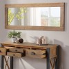 Urban Elegance Reclaimed Wood Furniture Extra Long Wall Mirror VPR16A