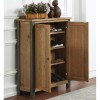 Urban Elegance Reclaimed Wood Furniture Large Shoe Storage Cupboard VPR20B