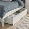 Ashby White Painted Furniture 4ft Small Double Slatted Bedstead