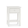 Bentley Designs Ashby White 1 Drawer Nightstand