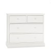 Ashby White Painted Furniture 2 Over 2 Chest of Drawers