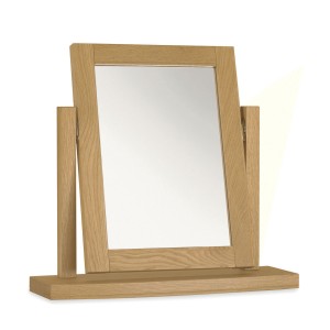 Bentley Designs Hampstead Oak Dressing Table Mirror Bentley Designs Hampstead Oak Dressing Table Mirror