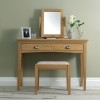 Bentley Designs Hampstead Oak Dressing Table Mirror