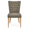 Bentley Designs High Park Upholstered Chair - Black and Gold