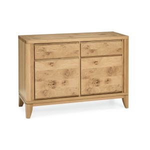 Bentley Designs High Park Oak 2 Door 2 Drawer Narrow Sideboard Bentley Designs High Park Oak 2 Door 2 Drawer Narrow Sideboard