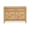 Bentley Designs High Park Oak 2 Door 2 Drawer Narrow Sideboard