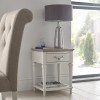 Montreux Grey & Washed Oak Furniture Lamp Table