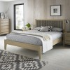 Bentley Designs Rimini Aged & Weathered Oak 5ft Slatted King Size Bedstead