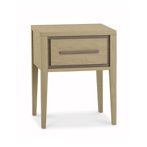 Bentley Designs Rimini Aged & Weathered Oak 1 Drawer Nightstand Bentley Designs Rimini Aged & Weathered Oak 1 Drawer Nightstand