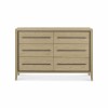 Bentley Designs Rimini Aged & Weathered Oak 6 Drawer Bedroom Chest