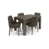 Bentley Designs Turin Dark Oak Small End Extending Dining Table 2690-1