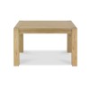 Bentley Designs Turin Light Oak Small End Extension Dining Table