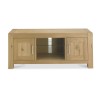 Bentley Designs Turin Light Oak 2 Door Entertainment Unit