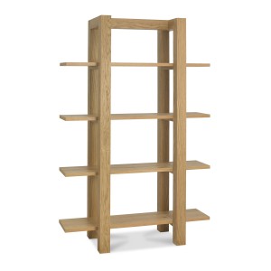 Bentley Designs Turin Light Oak Open Shelf Unit Bentley Designs Turin Light Oak Open Shelf Unit