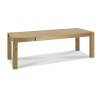 Bentley Designs Turin Light Oak Large End Extending Table