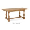 Bentley Designs Westbury Rustic Oak 4-6 Extension Dining Table