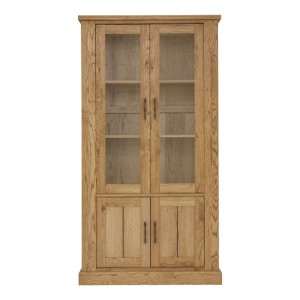 Bentley Designs Westbury Rustic Oak Display Cabinet Bentley Designs Westbury Rustic Oak Display Cabinet