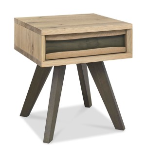 Bentley Designs Cadell Oak Furniture Lamp Table with Drawer Bentley Designs Cadell Oak Furniture Lamp Table with Drawer