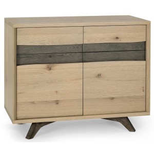 Bentley Designs Cadell Oak Furniture Narrow Sideboard