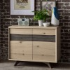 Bentley Designs Cadell Oak Furniture Narrow Sideboard