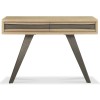 Bentley Designs Cadell Oak Furniture Console Table with Drawers