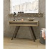 Bentley Designs Cadell Oak Furniture Console Table with Drawers
