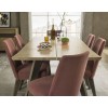 Bentley Designs Cadell Oak Furniture 6 Seater Dining Table