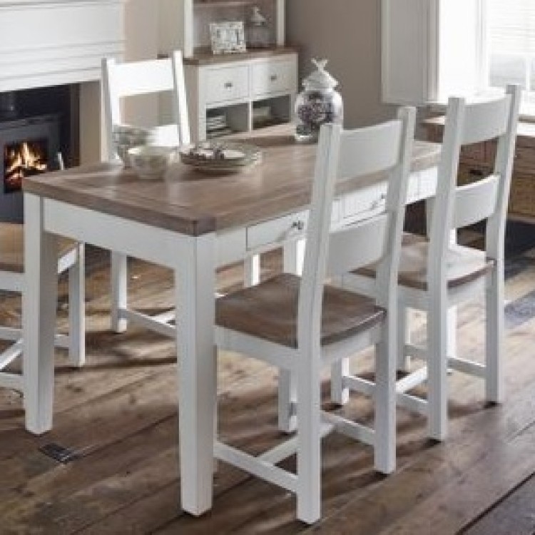 Chalked Oak and Pure White Furniture