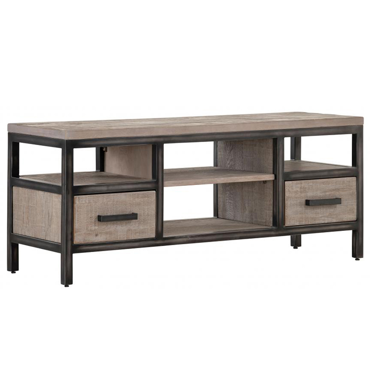 Forge Iron and Weathered Oak Furniture