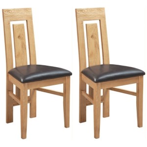 Divine Furniture Dortmund Oak Furniture Single Slat Verona Dining Chair Pair Devonshire Dorset Oak Furniture Single Slat Verona Dining Chair Pair DOR101