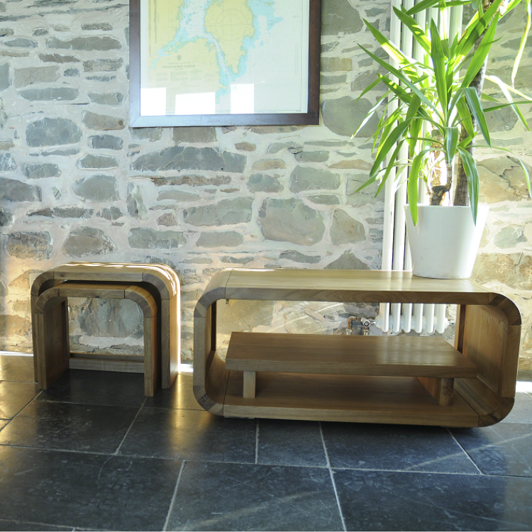 Parlour Curved Oak Furniture