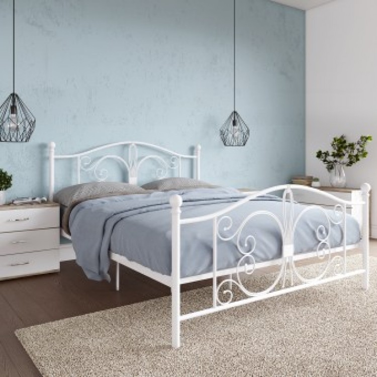 Bombay Metal Furniture  4ft6 Double Bed
