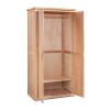 Moderna Solid Oak Furniture Modern Ladies 2 Door Double Wardrobe