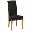Divine Furniture True Oak Furniture Charcoal Fabric Chair (Pair)