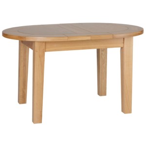 Divine Furniture True Oak Furniture Small D End Extending Dining Table Divine Furniture True Oak Furniture Small D End Extending Dining Table