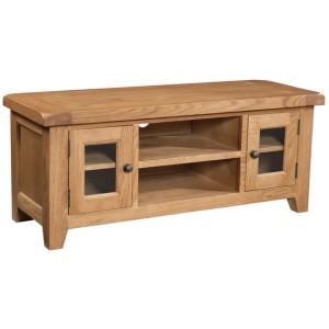 Summertown Rustic Oak Furniture 2 Door Large TV Unit Summertown Rustic Oak Furniture 2 Door Large TV Unit