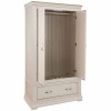 Divine Causeway Painted Furniture Double Wardrobe with Drawer