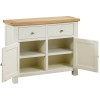 Dortmund Ivory Painted Furniture 2 Door 2 Drawer Medium Sideboard