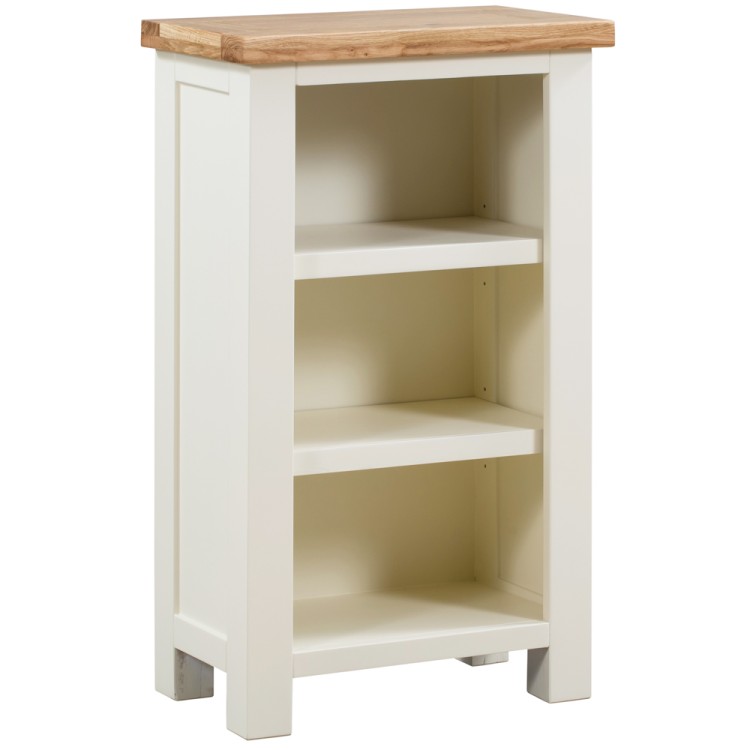 Dortmund Ivory Painted Furniture Small Bookcase