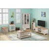 Dortmund Ivory Painted Furniture Corner TV Unit