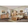 Summertown Rustic Oak Furniture 2 over 3 Drawer Storage Chest