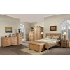 Summertown Rustic Oak Bedroom Furniture Vanity Dressing Table