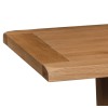 Summertown Rustic Oak Furniture Medium Extending Dining Table