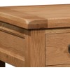 Summertown Rustic Oak Furniture 2 Drawer Coffee Table