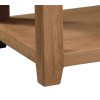 Summertown Rustic Oak Furniture Large Coffee Table