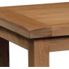 Summertown Rustic Oak Furniture Coffee Table with Low Shelf