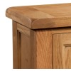 Summertown Rustic Oak Furniture 1 Door Cabinet